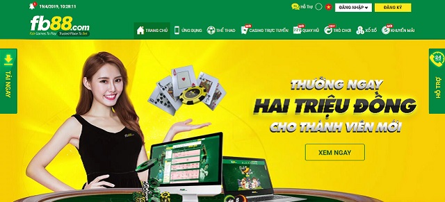 Nhà cái cá cược giải trí FB88
