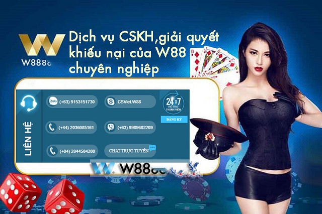 Thông Tin Nhà Cái W88 27 Xử lý phản hồi của khách hàng một cách tận tình và chu đáo nhất